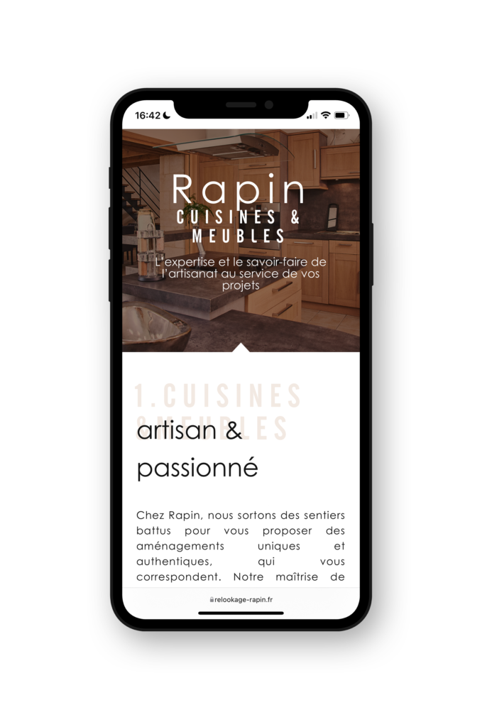 Réalisation site wordpress
